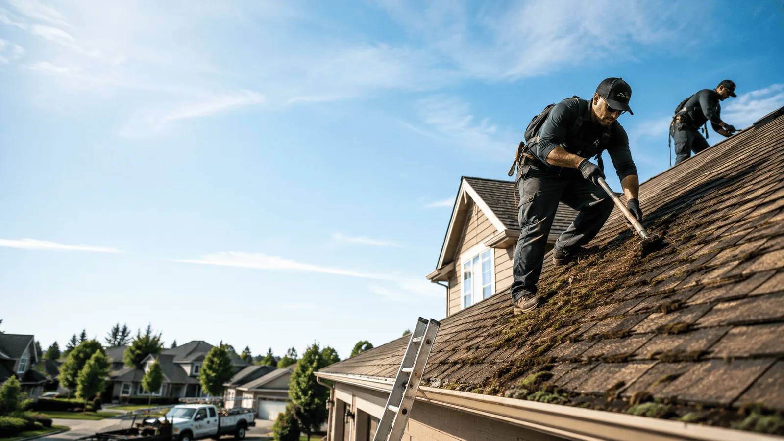 Roof Moss Removal in Henrietta, NC near me